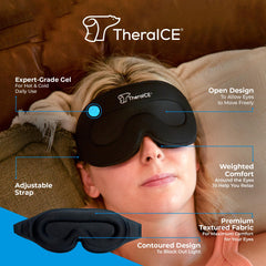TheraICE detalle del gel refrigerante mostrando textura y alivio