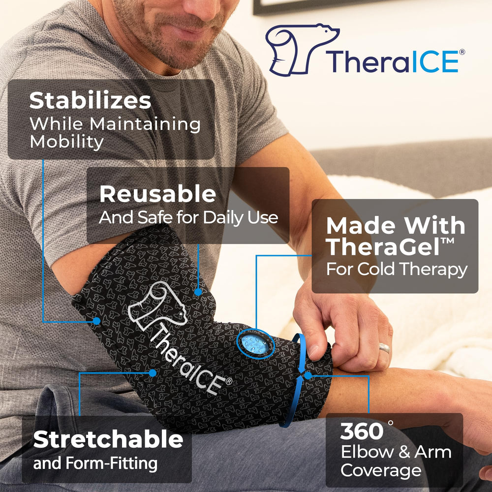 TheraICE detalle del gel flexible que mejora el contacto terapéutico