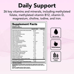 Theralogix Essentia ingredientes destacados y lista de vitaminas