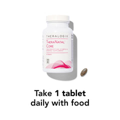 Theralogix lista de ingredientes destacando folato metilado y colina