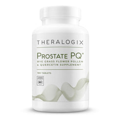 Theralogix Prostate PQ frente del envase mostrando la etiqueta y beneficios
