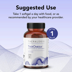 Theralogix softgel junto a moneda para comparar tamaño y facilidad de ingestión