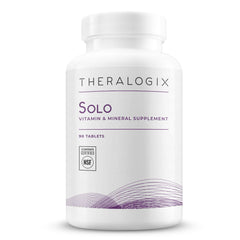 Theralogix Solo frente del envase mostrando la etiqueta y beneficios