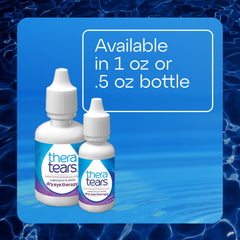 TheraTears etiqueta informativa destacando ingredientes OxyLytes