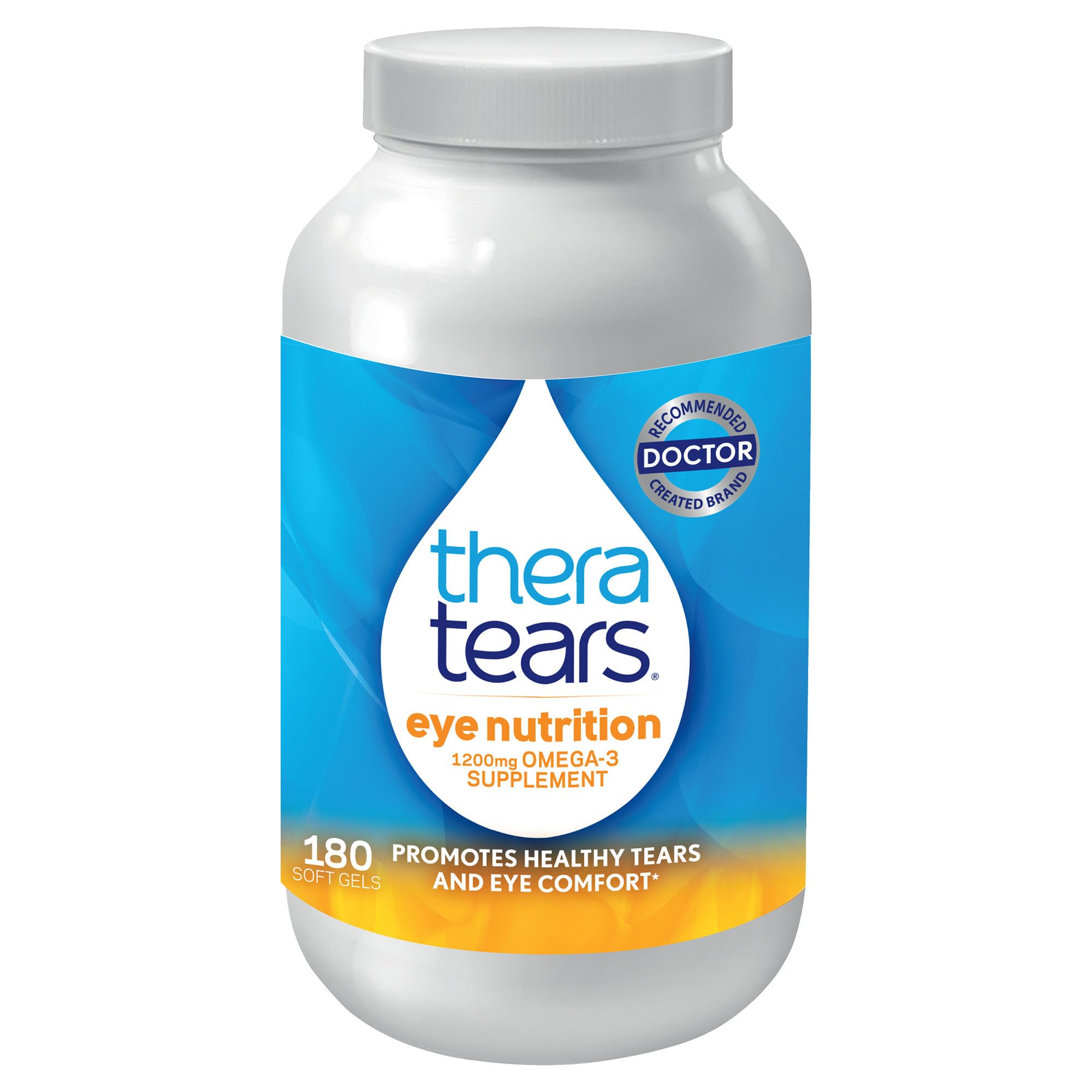 TheraTears frontal del envase mostrando la cantidad y beneficio ocular