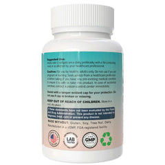 therexa botella abierta mostrando softgels listos para uso, confianza en envase