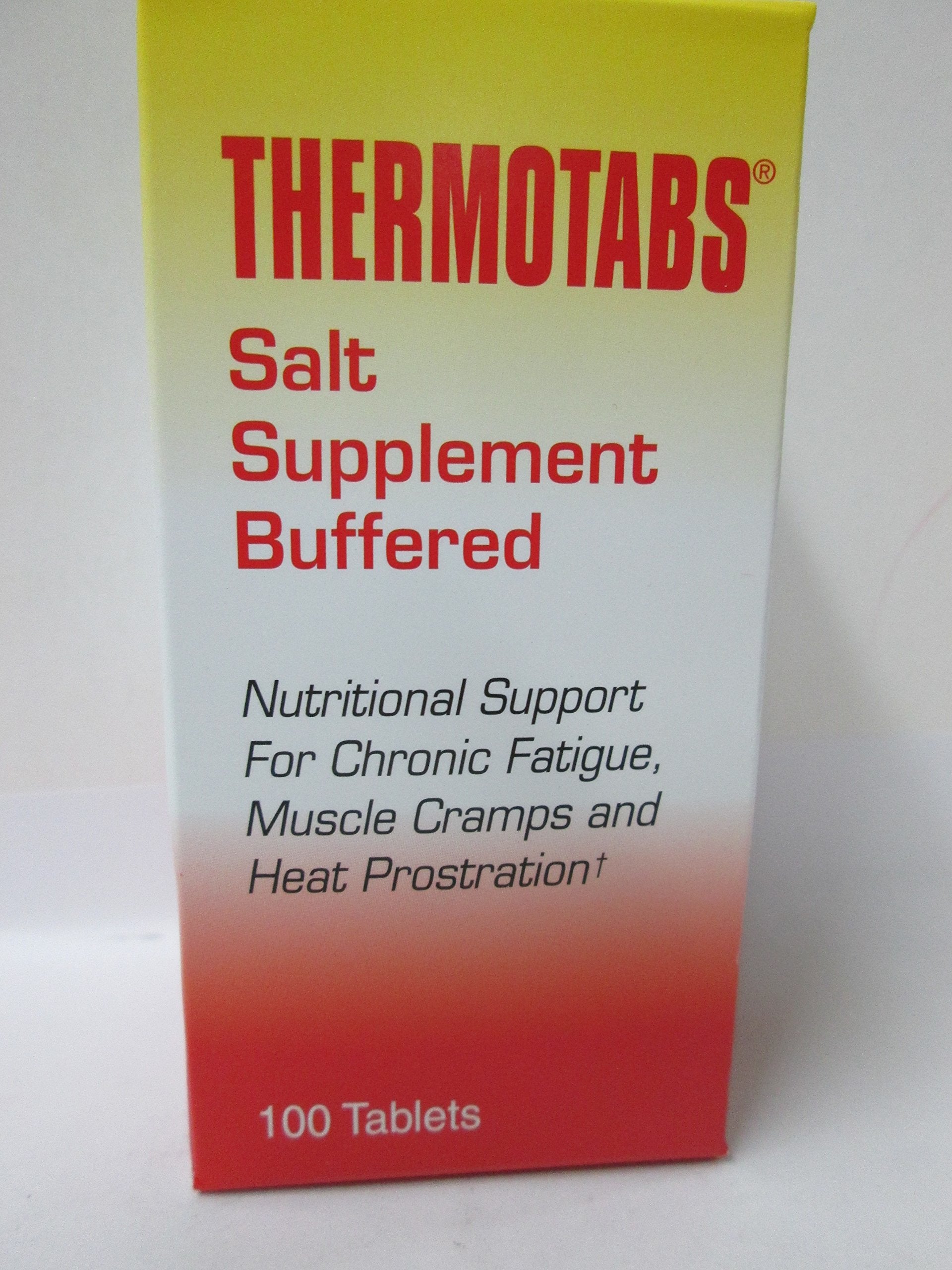 Thermotabs envase frontal con 100 tabletas, fácil almacenamiento y acceso