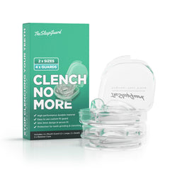 TheSleepGuard frontal del pack mostrando cuatro protectores para protección nocturna
