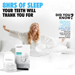 TheSleepGuard protector en boca durante el sueño, reduce la fricción dental
