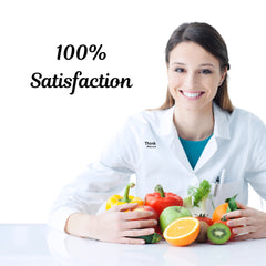Think Above frasco en cocina con vainilla orgánica para sabor natural