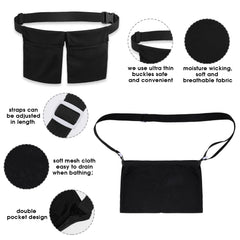 Thinp bolsa de cuello en ducha mantiene drenajes secos