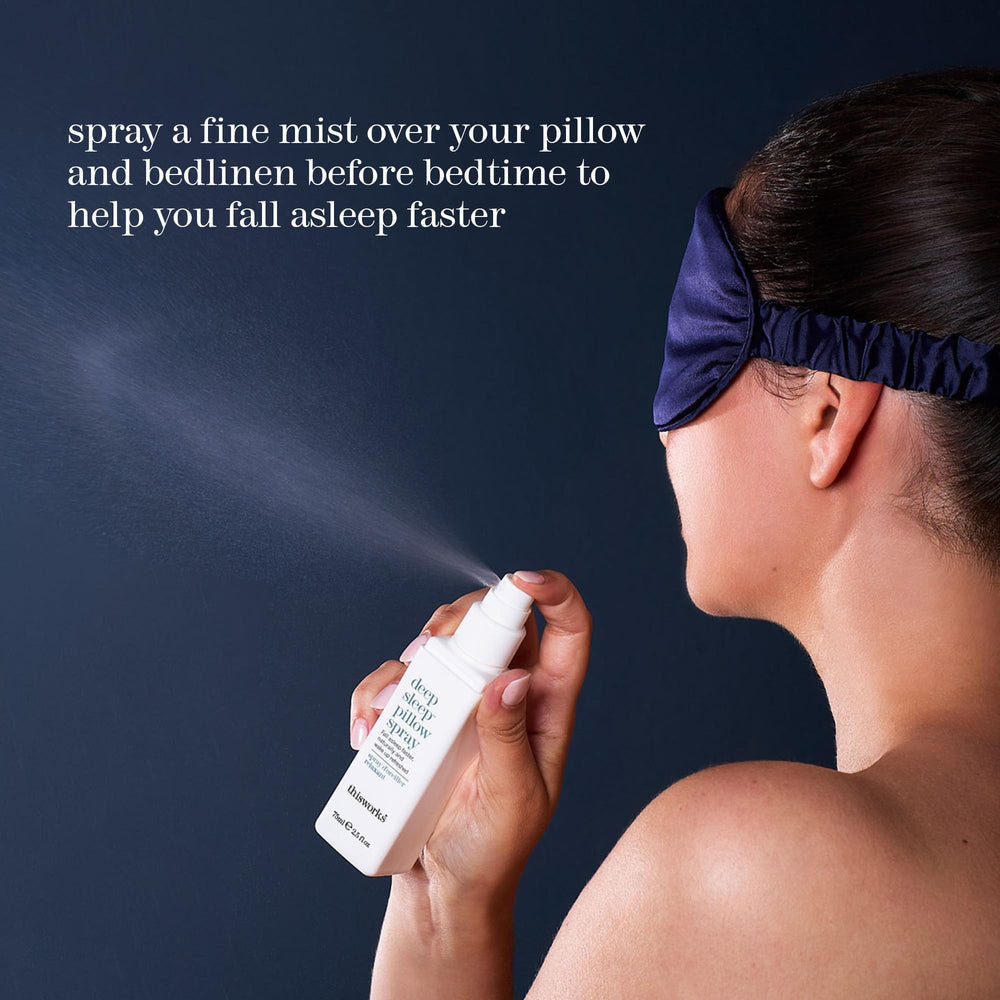 This Works etiqueta legible con ingredientes y beneficios naturales