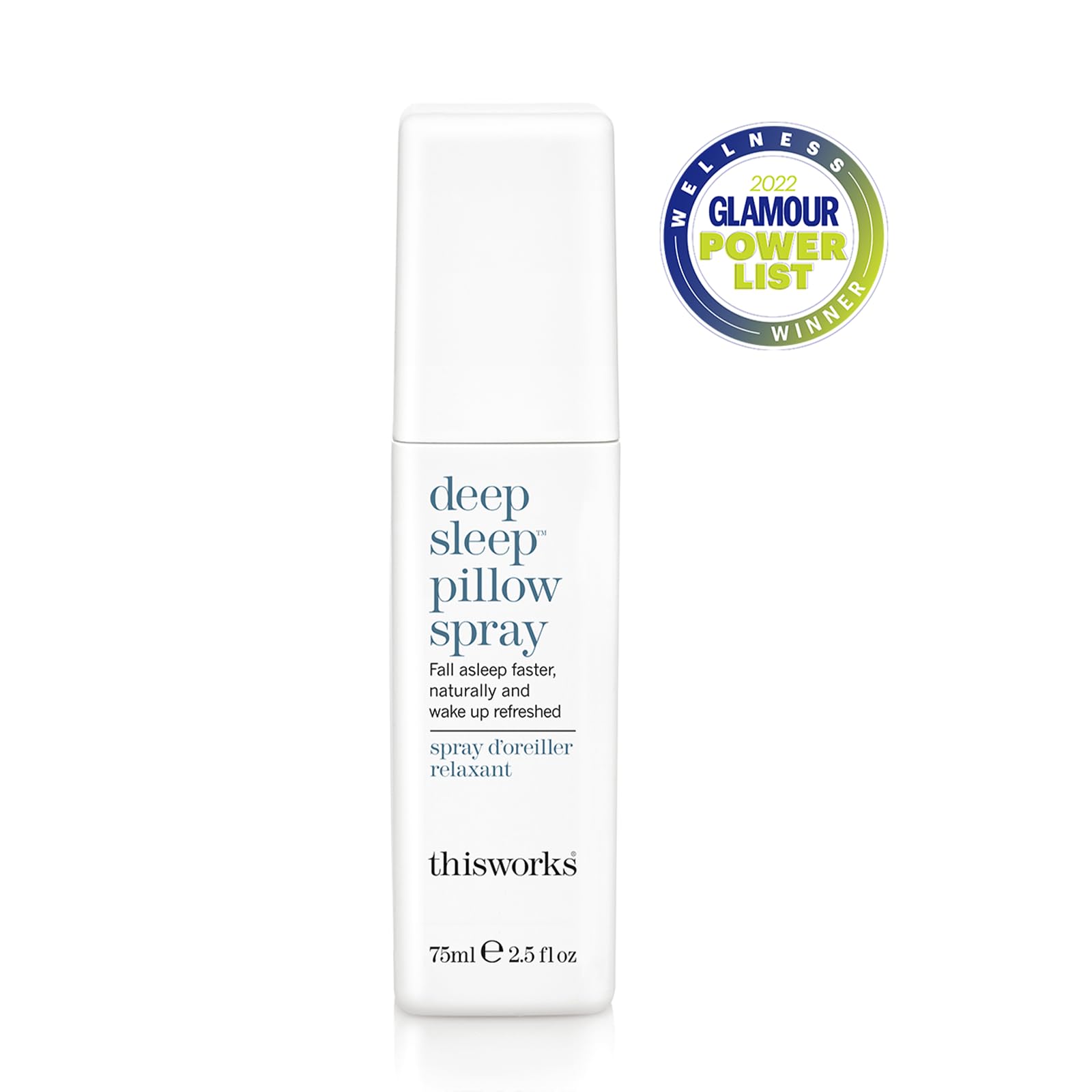 This Works producto en dormitorio creando atmósfera apacible antes dormir