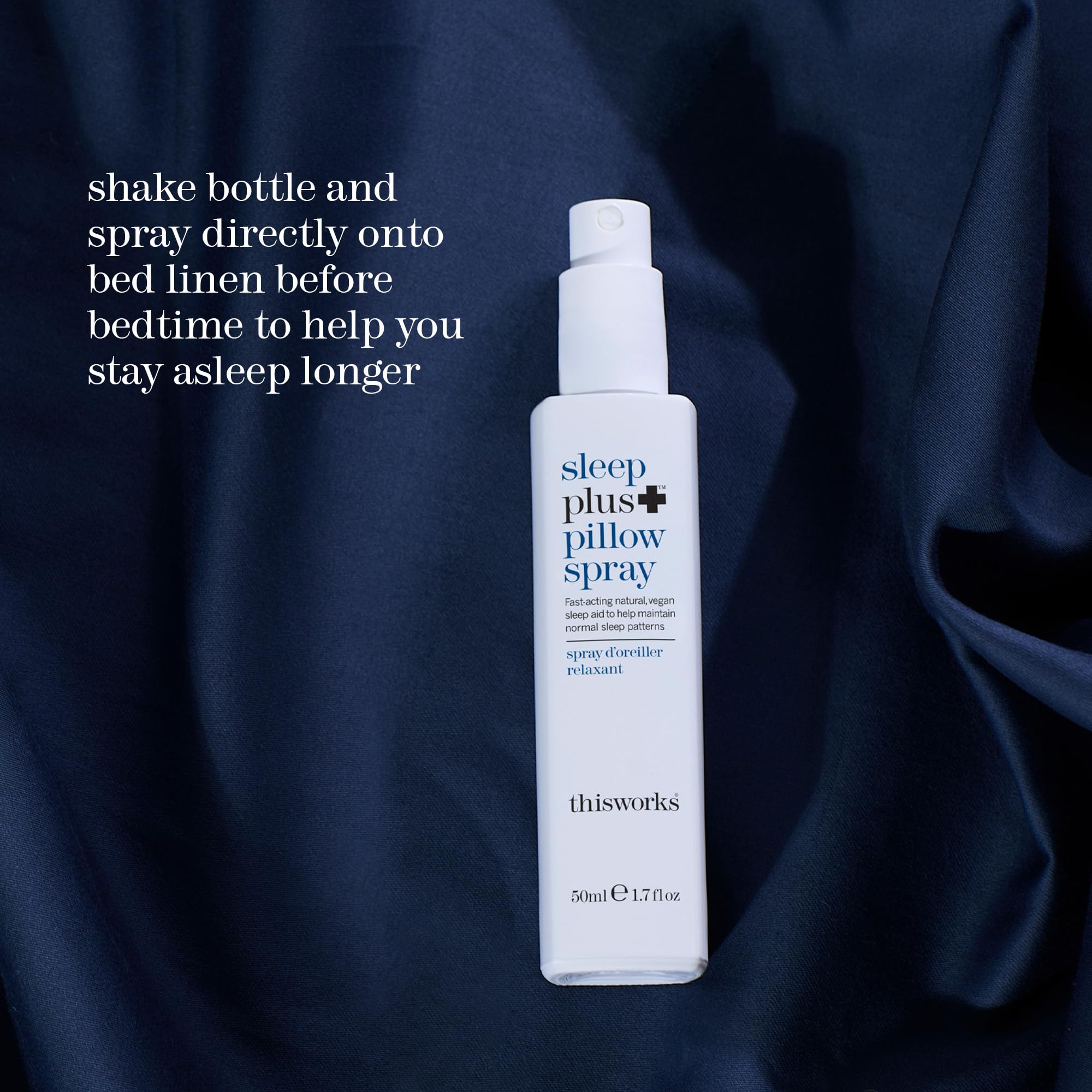 This Works spray junto a monedas para comparar tamaño y llevar en viaje
