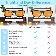 THL SLEEP comparación de tamaño en mano para evaluar portabilidad