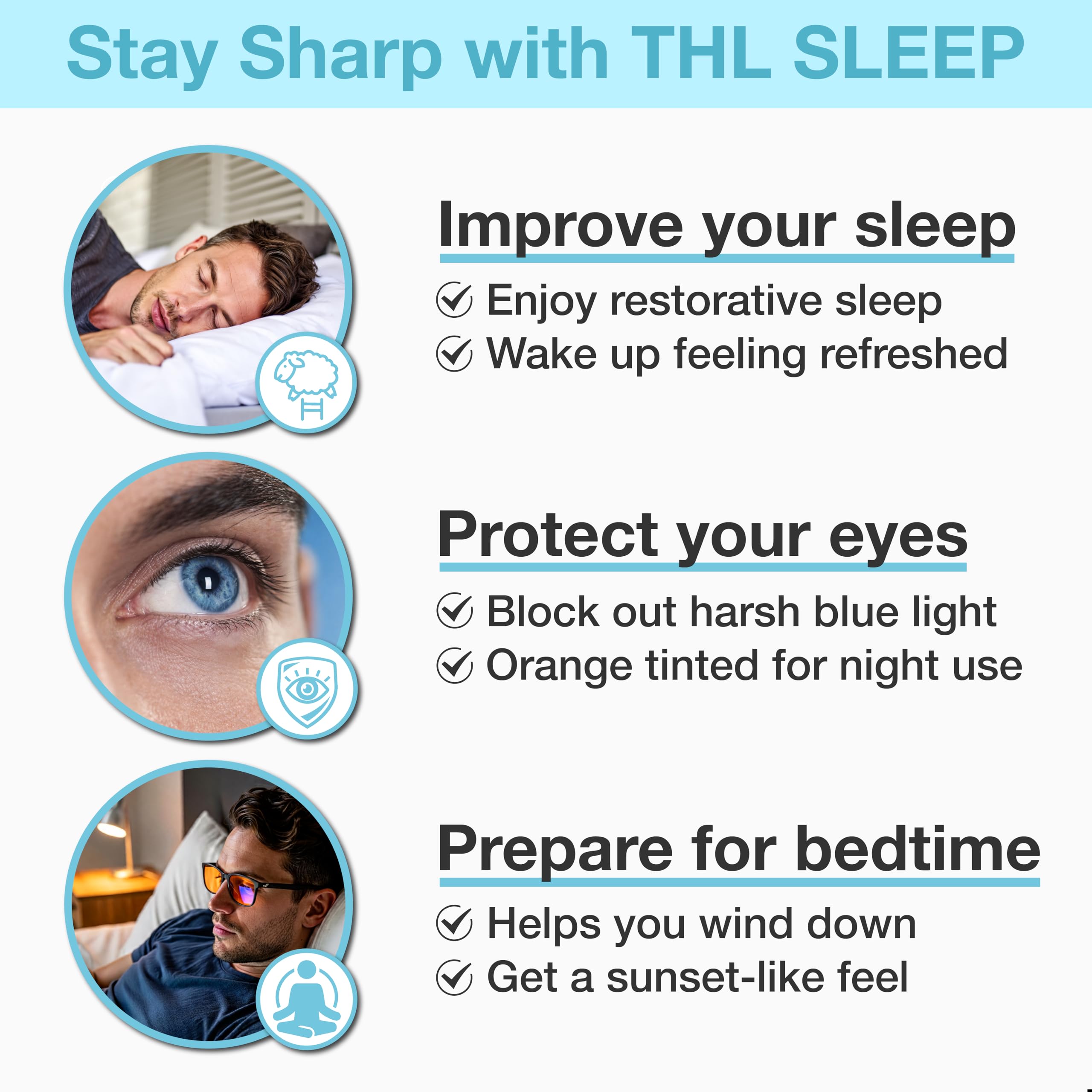 THL SLEEP lectura en tablet nocturna con menor fatiga ocular