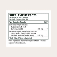 THORNE Berberina con tecnología fitosómica para mejor absorción