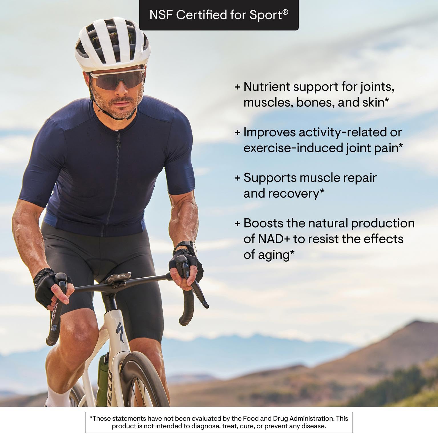 Etiqueta NSF certificado para deporte de THORNE Collagen Fit