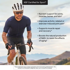 Etiqueta NSF certificado para deporte de THORNE Collagen Fit