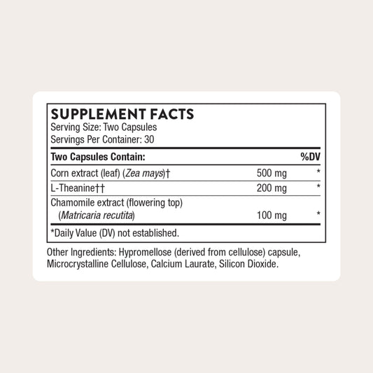 THORNE Complejo de Sueño Profundo cápsulas para dormir naturalmente