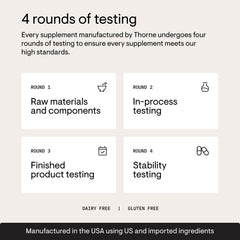 THORNE CoQ10, ideal para adultos 40 mas, energía y vitalidad diarios.