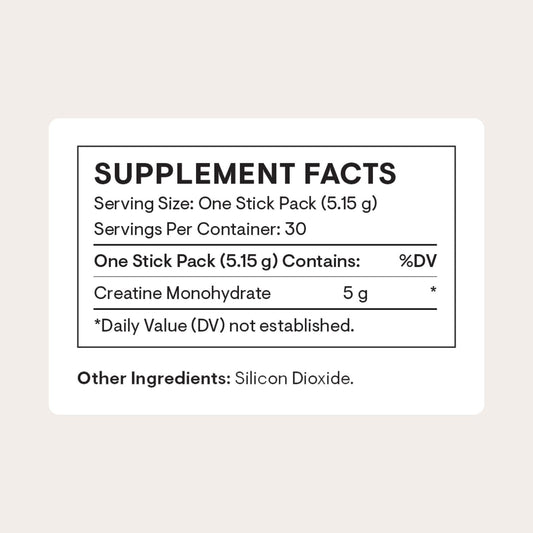 THORNE Creatina en cuchara medidora, dosis diaria para energía celular