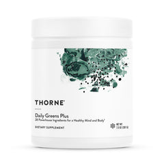 THORNE frasco frontal mostrando etiqueta y tamaño, inspiración de confianza