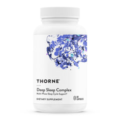 THORNE frasco frontal mostrando etiqueta clara y beneficios
