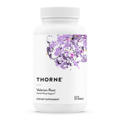 THORNE envase frontal del producto mostrando etiqueta clara y beneficio sueño