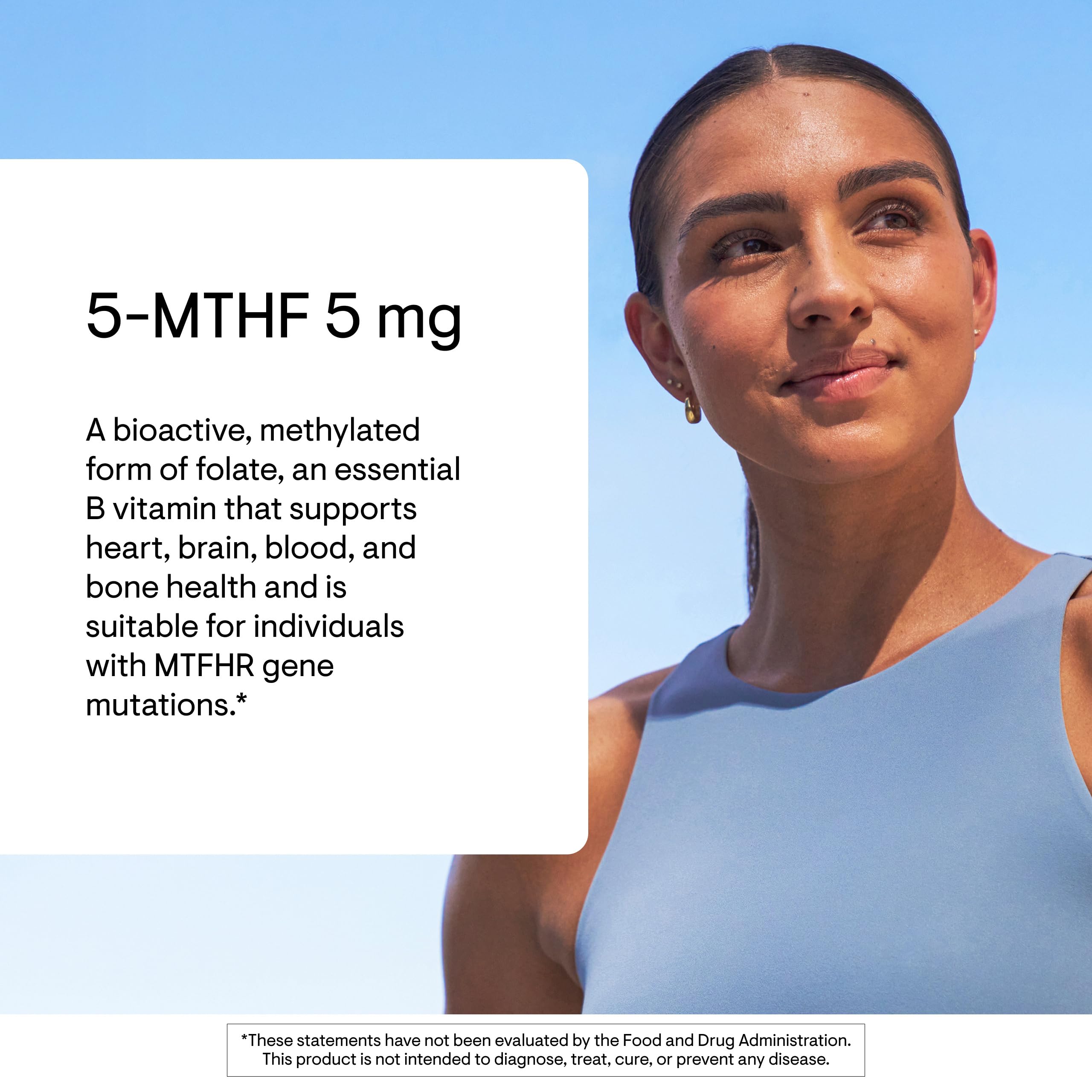 THORNE etiqueta con información nutricional legible para confianza