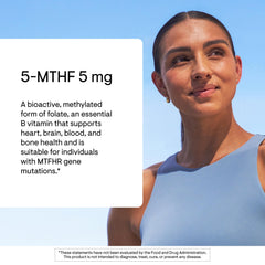 THORNE etiqueta con información nutricional legible para confianza