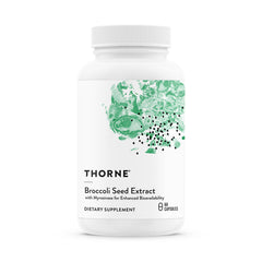 THORNE frente del envase mostrando diseño y cantidad de cápsulas