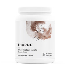 THORNE frente del envase mostrando diseño y tamaño del producto y confianza