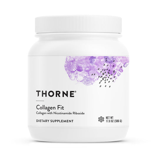 THORNE envase frontal mostrando marca y formato, confianza y calidad