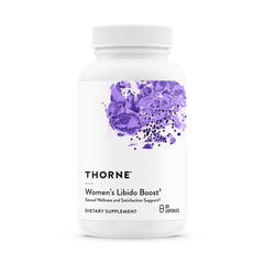 THORNE envase frontal de Women's Libido Boost, claridad y confianza
