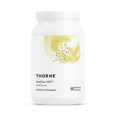 THORNE envase frontal del producto mostrando diseño claro y confianza