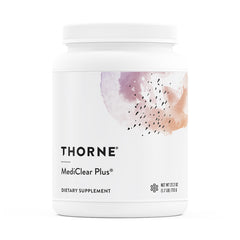 THORNE envase frontal mostrando nombre y aspecto del producto para confianza