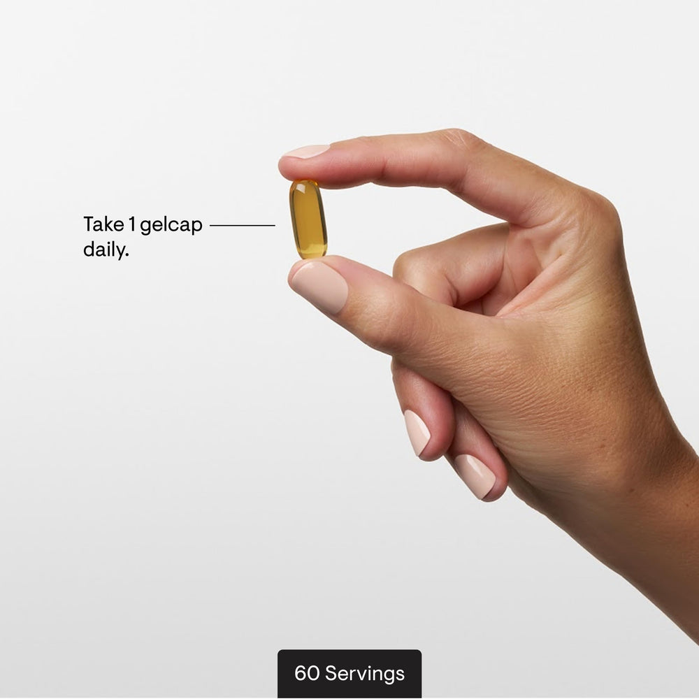 THORNE Pro-Resolving Mediators, tomando con vaso de agua