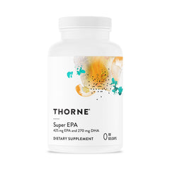 THORNE frontal del envase que muestra la presentación y ventajas claras