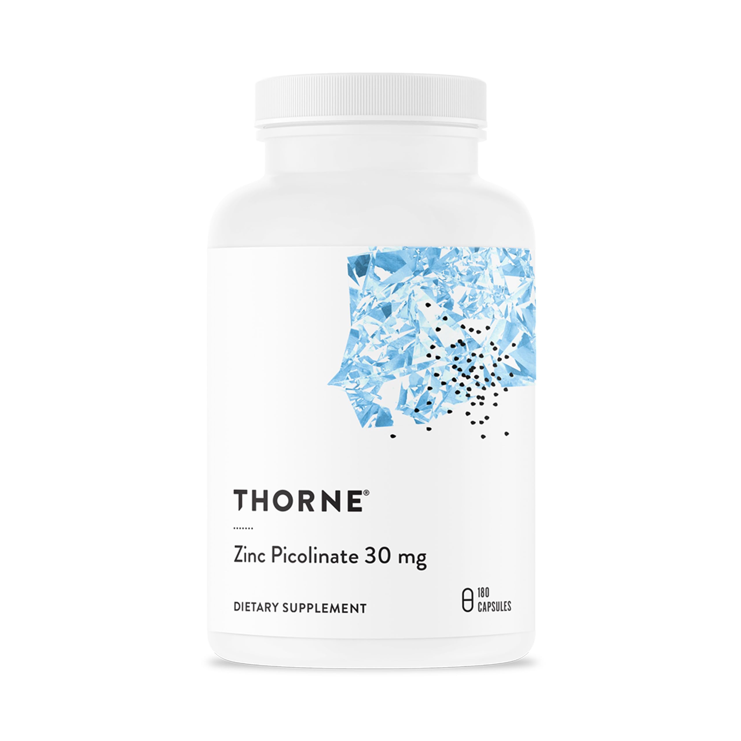 THORNE frasco frontal mostrando etiqueta y beneficio de absorción