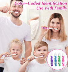 Thrymme juego de cuatro colores para identificar cada usuario fácilmente