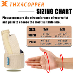 THX4COPPER close-up del splint flexible ofreciendo estabilidad personalizada