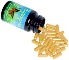 Etiqueta Thyrogard con información de ingredientes y beneficios visibles