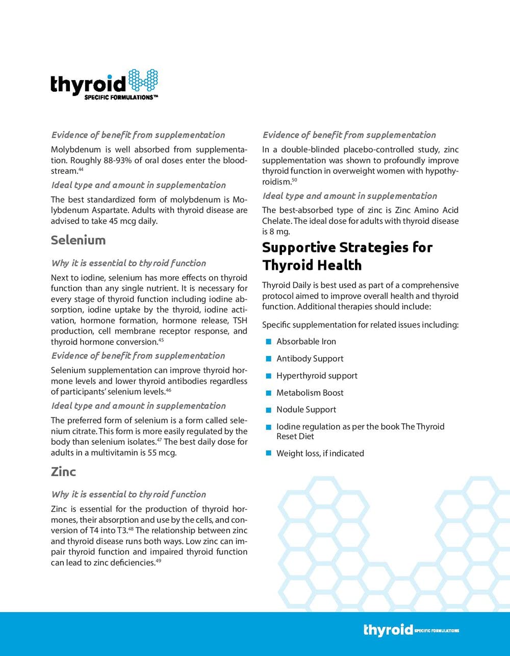 Thyroid Specific Formulations imagen lifestyle transmitiendo confianza