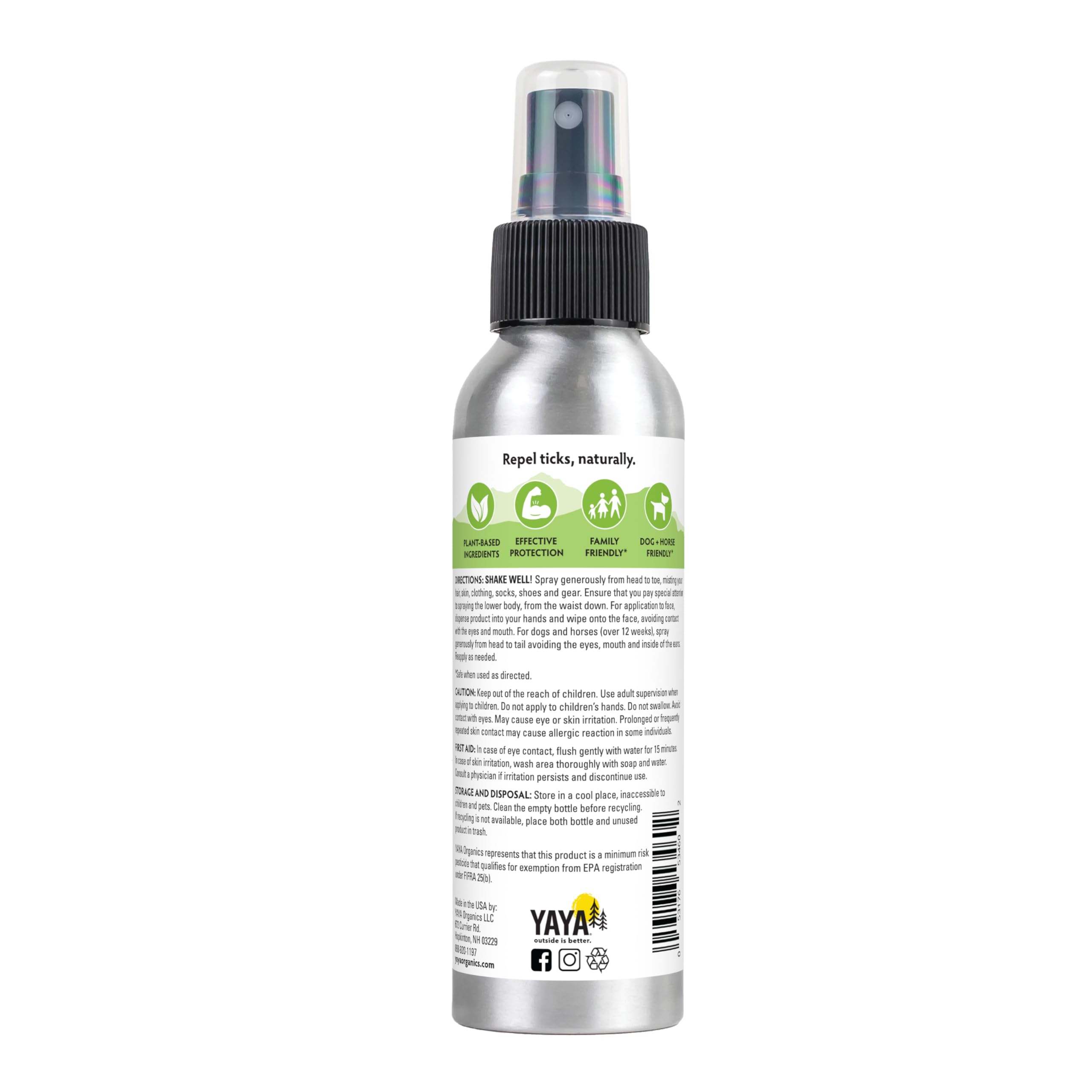 TICK BAN dos frascos pack 2 en ambiente natural y sostenible