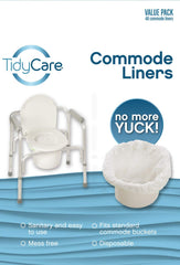 TidyCare empaque abierto revelando 48 fundas listas para usar