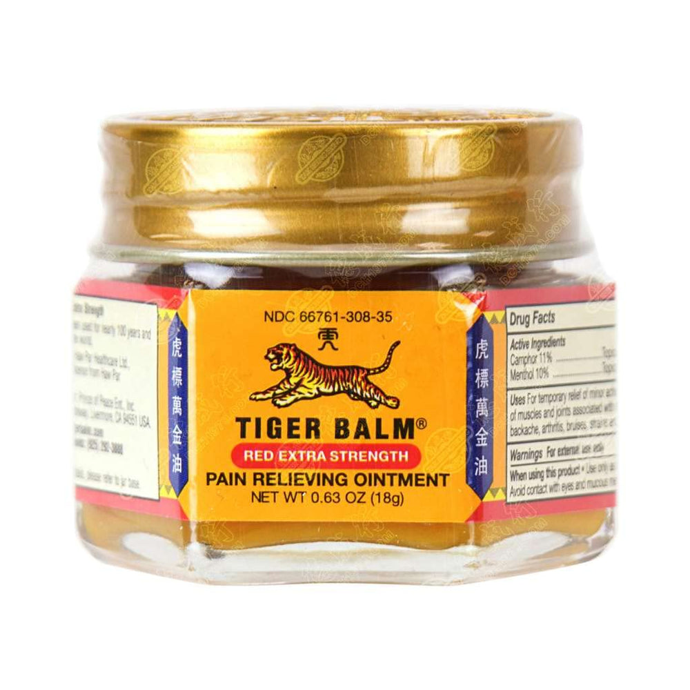 Tiger Balm aplicando en la espalda para alivio localizado postentreno