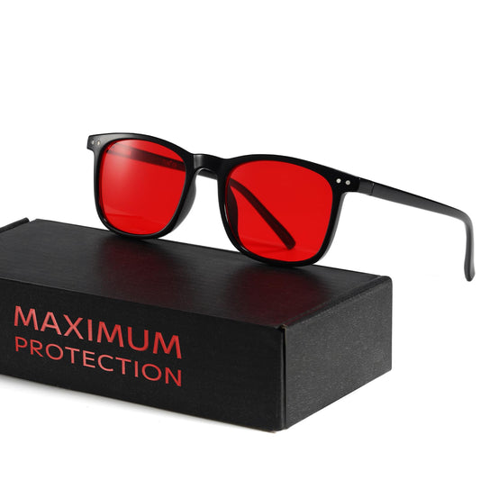 TIJN gafas frontal montura cuadrada con ajuste cómodo