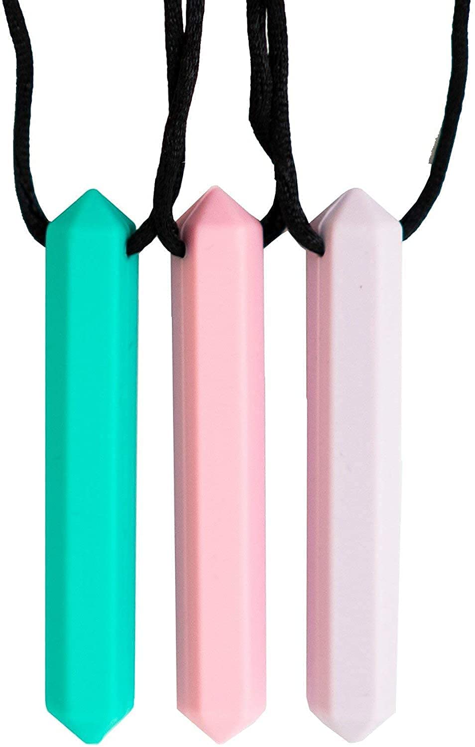 Tilcare Chew Chew collar lápiz frontal mostrando forma discreta y segura