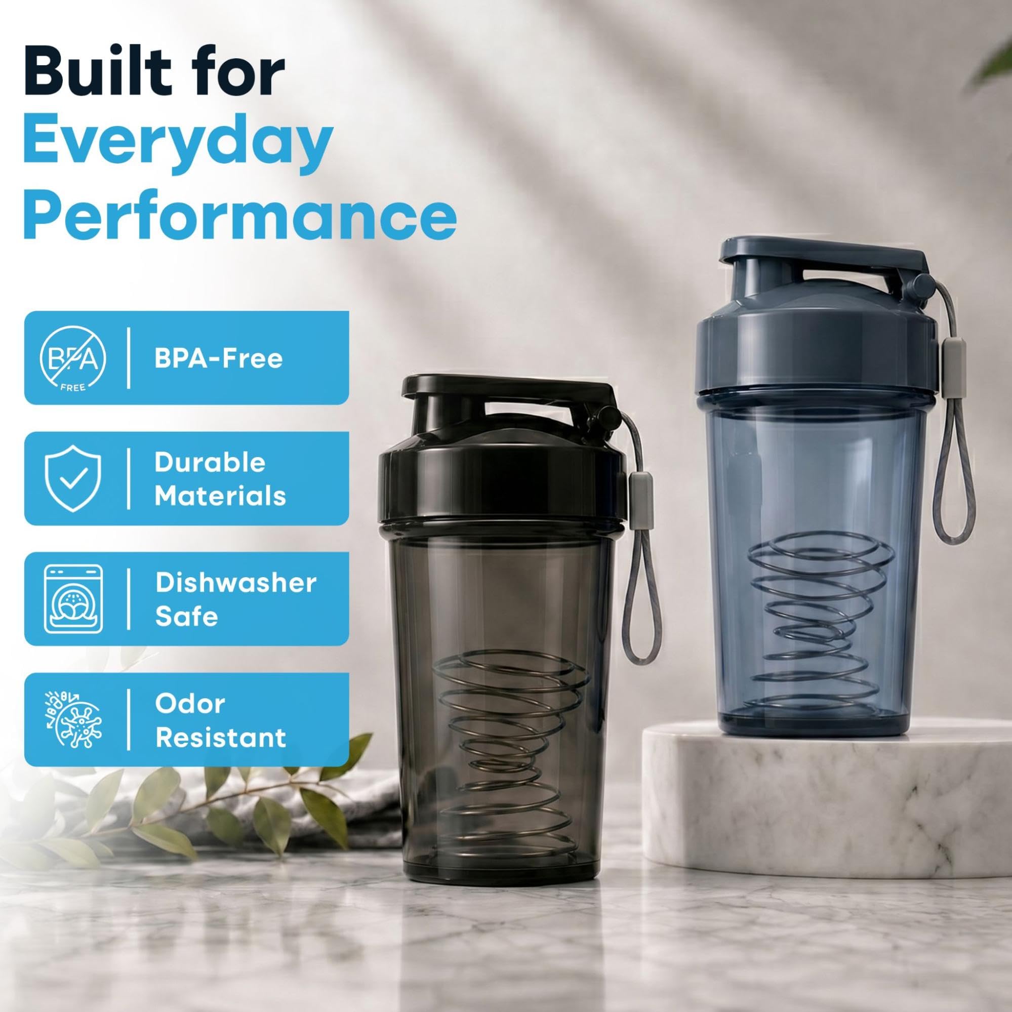 Tilcore shaker en uso en gimnasio con agarre estable y cómodo
